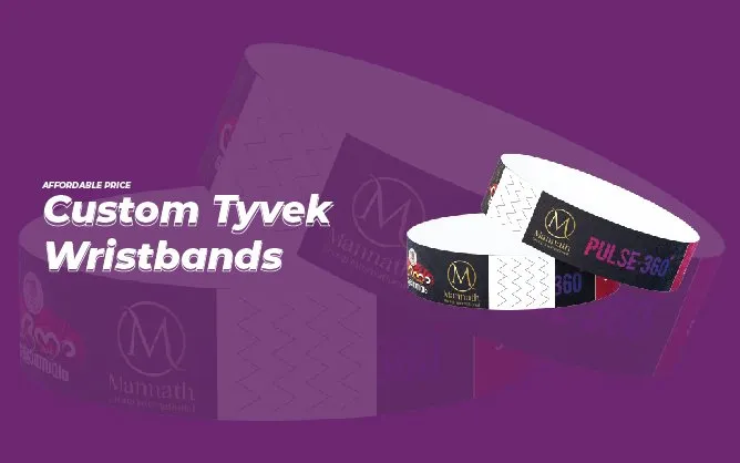 Custom Tyvek Wristbands
