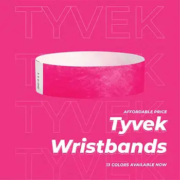 Tyvek Wristbands